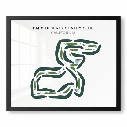 Palm Desert Country Club, California - Printed Golf Courses