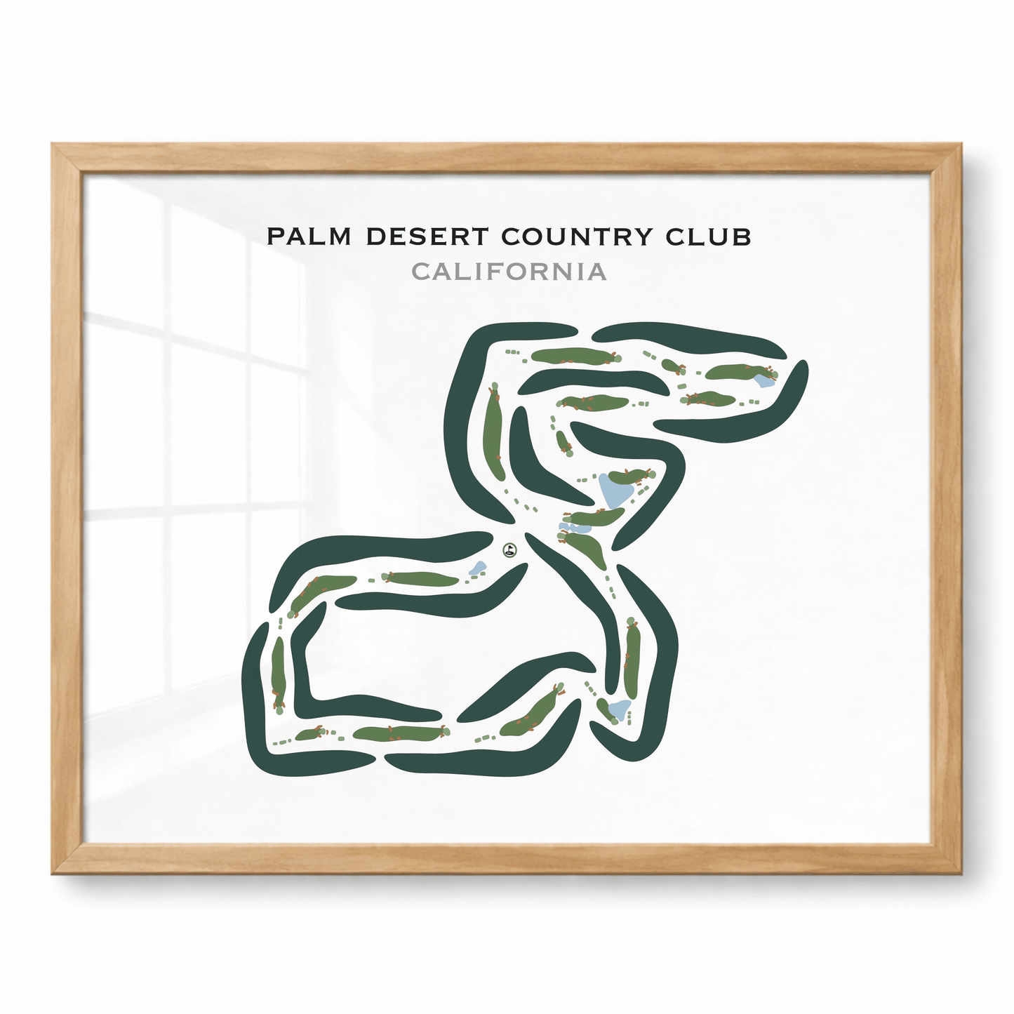 Palm Desert Country Club, California - Printed Golf Courses
