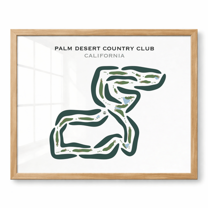 Palm Desert Country Club, California - Printed Golf Courses