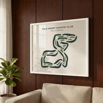 Palm Desert Country Club, California - Printed Golf Courses