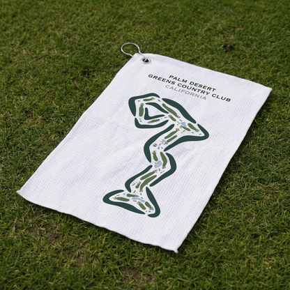 Palm Desert Greens Country Club, California - Printed Golf Course