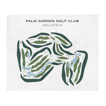 Palm Garden Golf Club, Malaysia - Printed Golf Courses