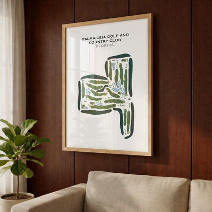 Palma Ceia Golf & Country Club, Florida - Printed Golf Courses