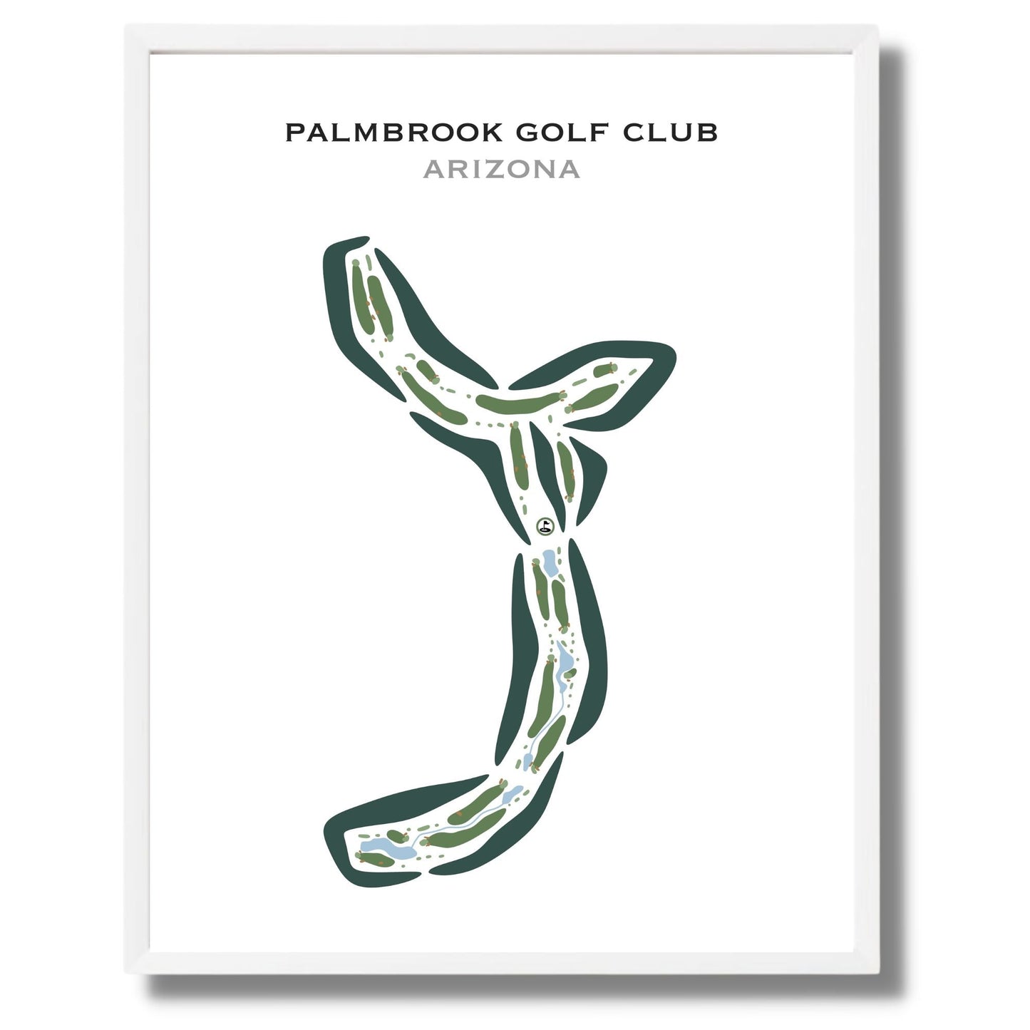 Palmbrook Golf Club, Arizona - Printed Golf Courses