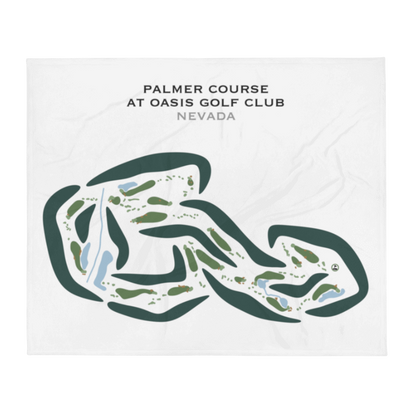 Palmer Course At Oasis Golf Club, Nevada - Printed Golf Courses