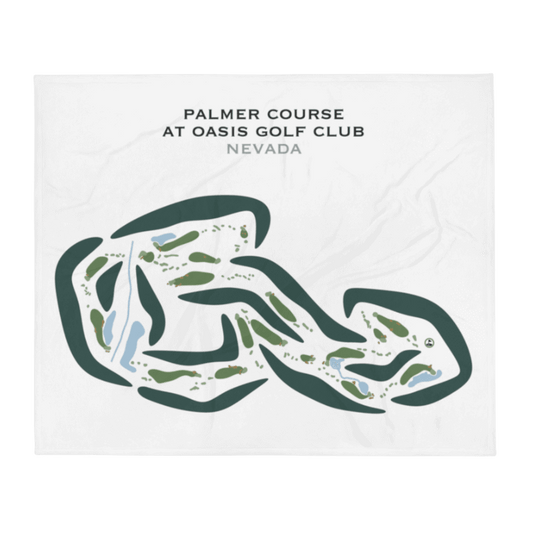 Palmer Course At Oasis Golf Club, Nevada - Printed Golf Courses
