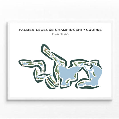 Palmer Legends - Championship Course, Florida - Printed Golf Courses