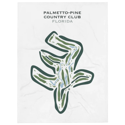Palmetto-Pine Country Club, Florida - Printed Golf Courses