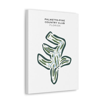 Palmetto-Pine Country Club, Florida - Printed Golf Courses