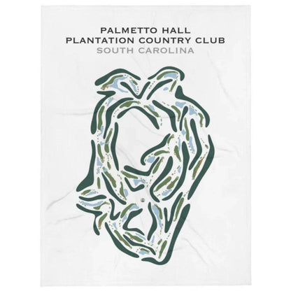 Palmetto Hall Plantation Country Club, South Carolina - Printed Golf Course