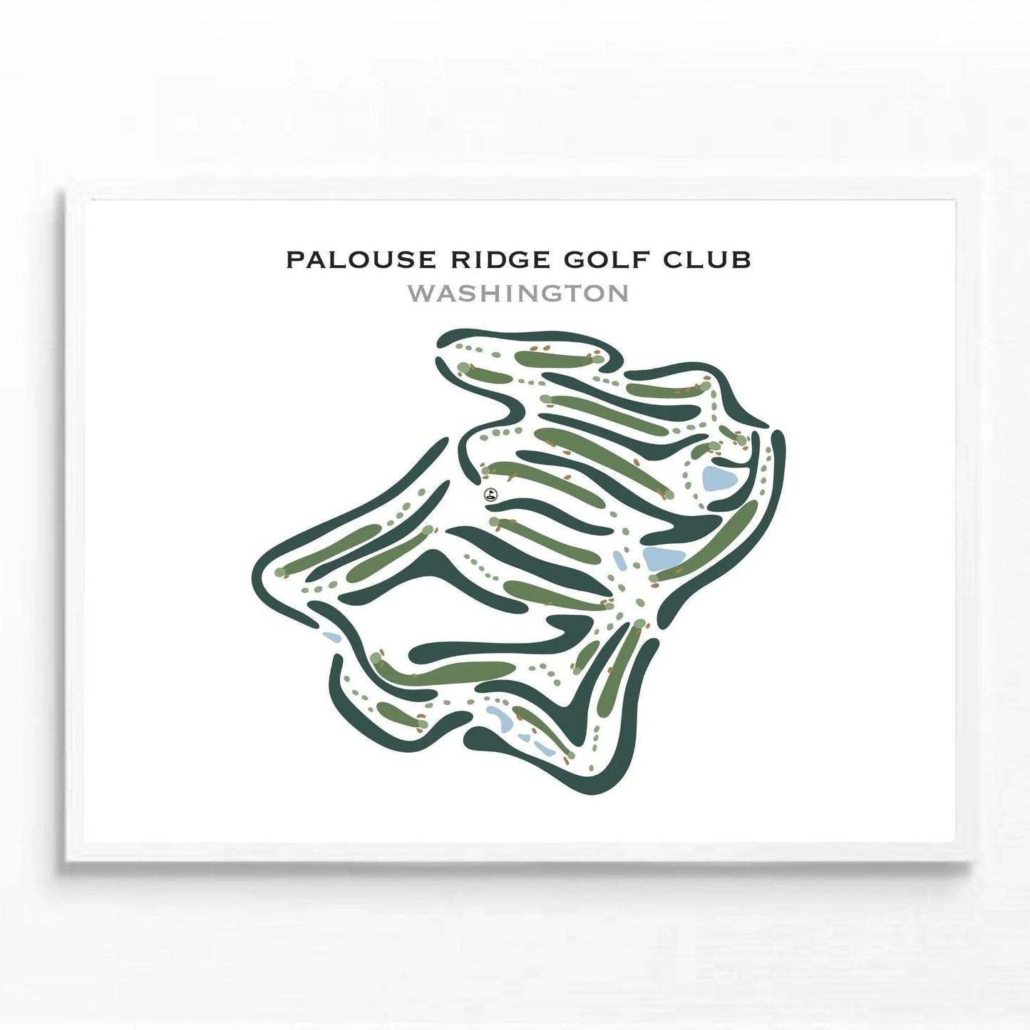 Palouse Ridge Golf Club, Washington - Printed Golf Courses