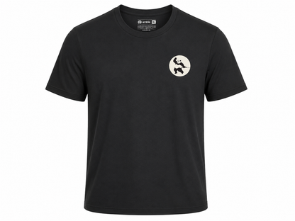 Amble x Press Golf Panda 05 Tee - Black