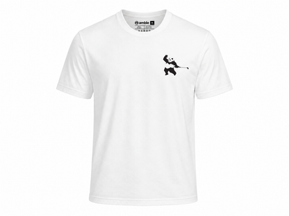 Amble x Press Golf Panda 05 Tee - White