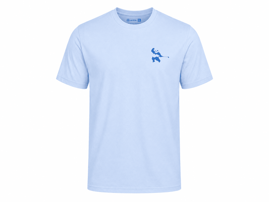 Amble x Press Golf Panda 05 Tee - Blue