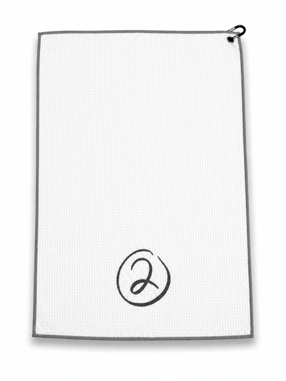Panda Camo Golf Towel - Charcoal