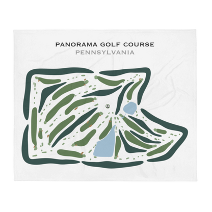 Panorama Golf Course, Pennsylvania - Printed Golf Courses