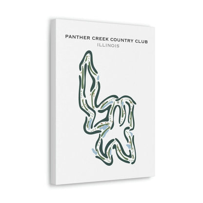 Panther Creek Country Club, Illinois - Printed Golf Courses