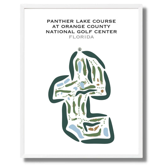Panther Course at Orange County National, Panther Lake Course, Florida - Printed Golf Courses