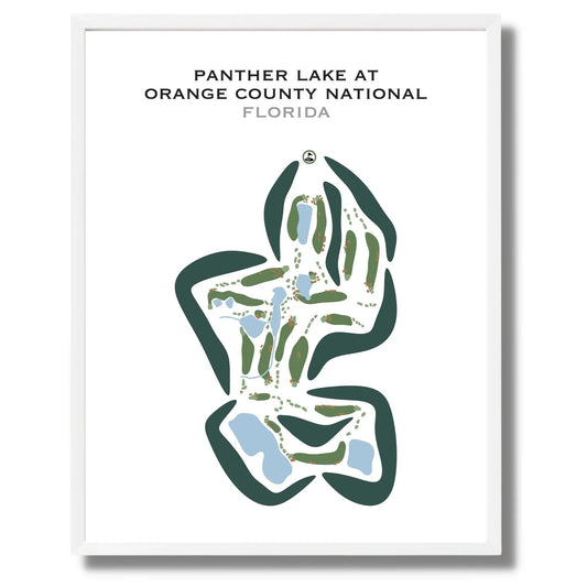 Panther Lake at Orange County National, Florida - Printed Golf Courses