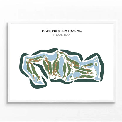 Panther National, Florida - Printed Golf Courses