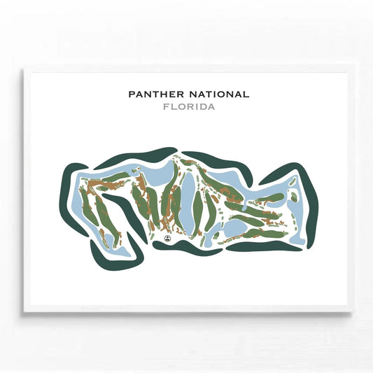 Panther National, Florida - Printed Golf Courses