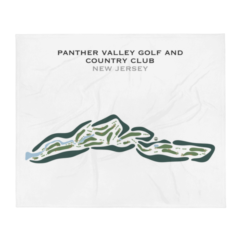 Panther Valley Golf & Country Club, New Jersey - Printed Golf Courses