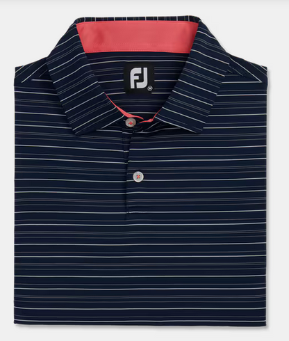 Footjoy Multi Pinstripe Lisle Polo