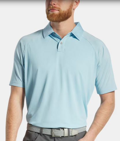 FootJoy Texture Mix Solid Golf Polo