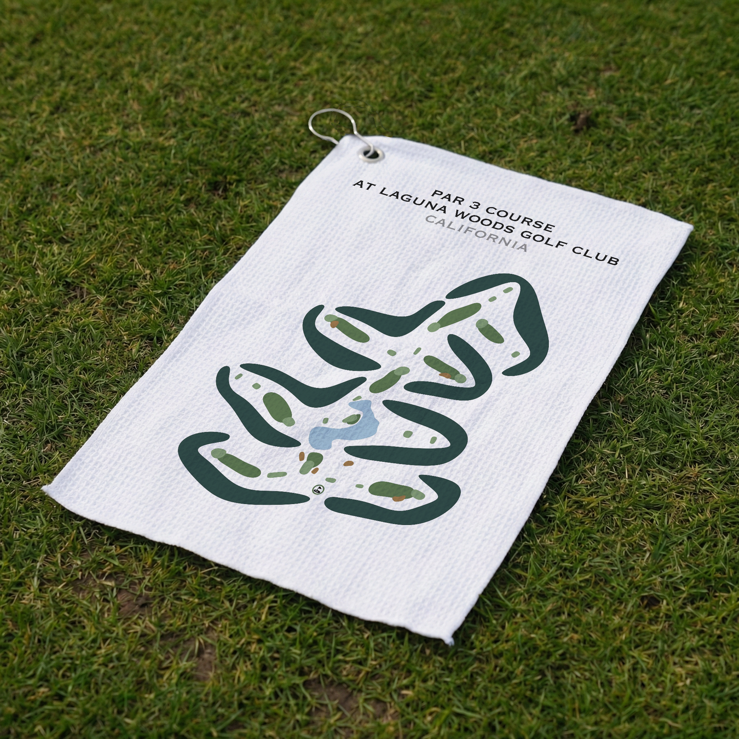 Par 3 Course at Laguna Woods Golf Club, California - Printed Golf Courses