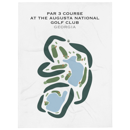 Par-3 Course at The Augusta National Golf Club, Georgia - Printed Golf Courses