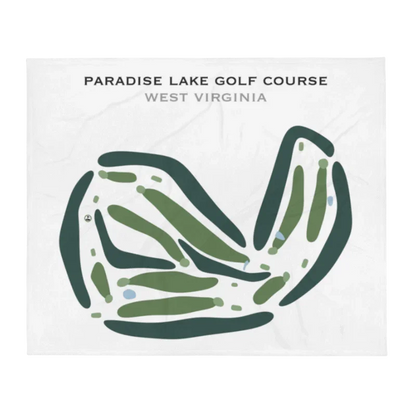 Paradise Lake Golf Course, West Virginia - Printed Golf Courses