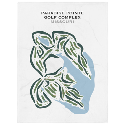 Paradise Pointe Golf Complex, Missouri - Printed Golf Courses