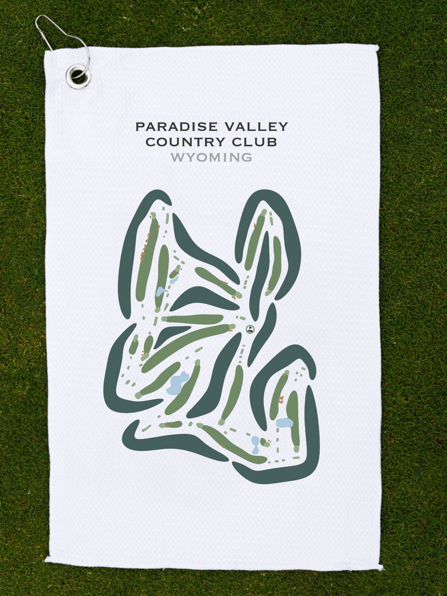 Paradise Valley Country Club, Wyoming - Printed Golf Courses