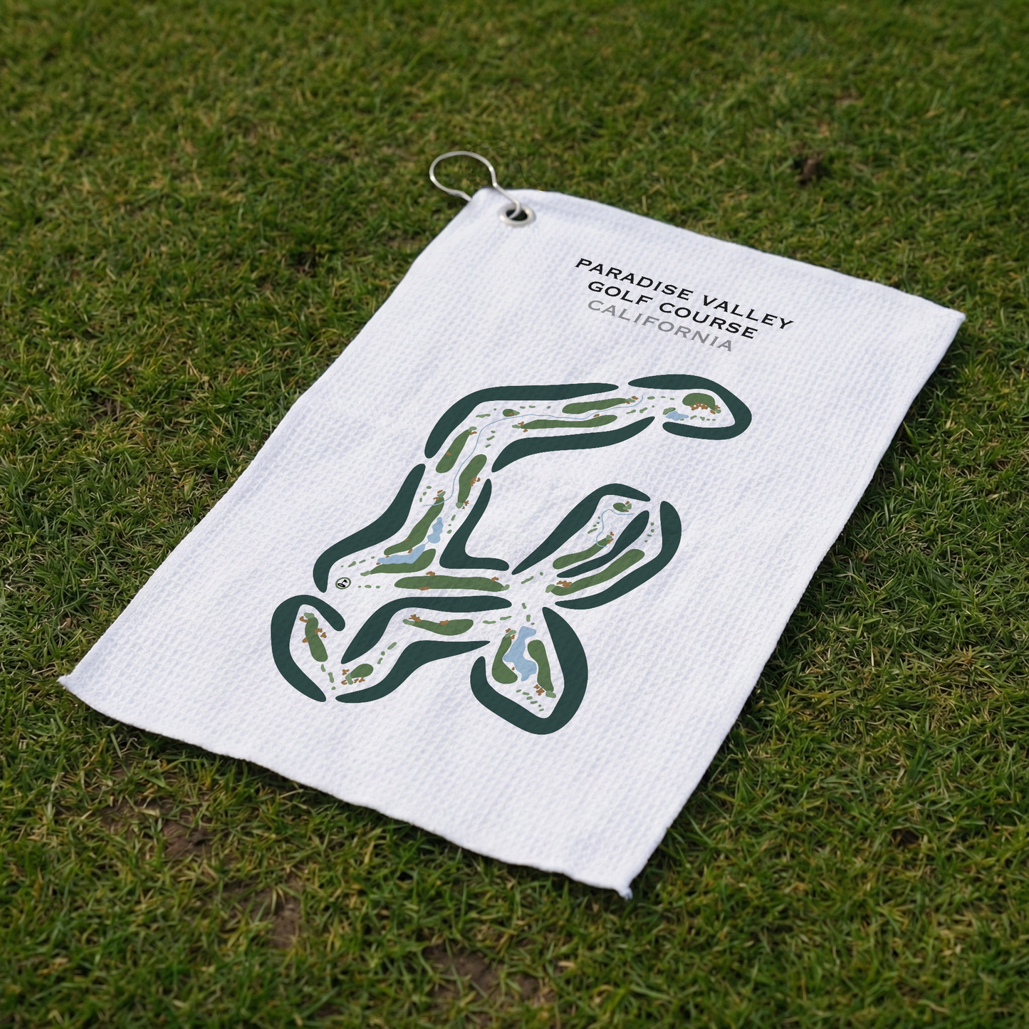 Paradise Valley Golf Course, California - Printed Golf Courses