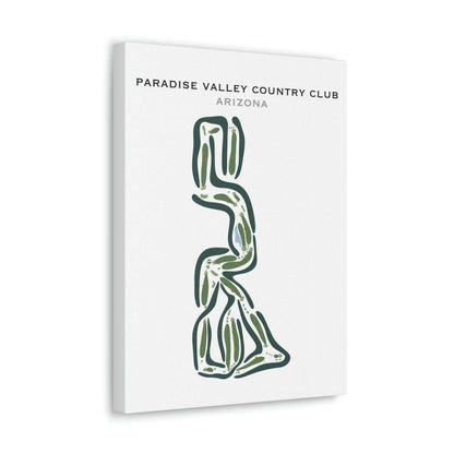Paradise Valley Country Club, Arizona - Printed Golf Courses
