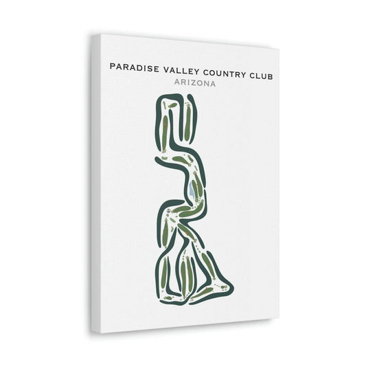 Paradise Valley Country Club, Arizona - Printed Golf Courses