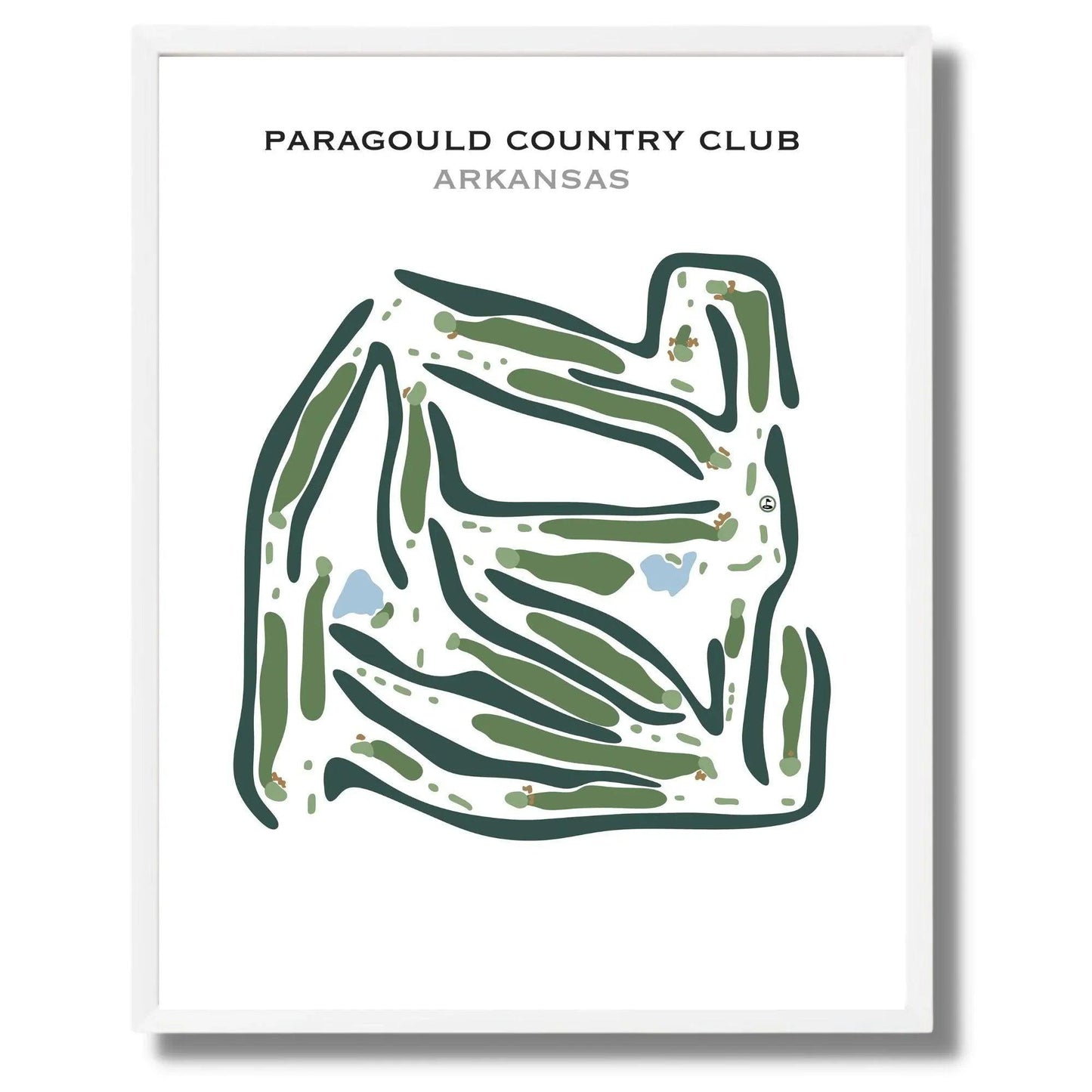 Paragould Country Club, Arkansas - Printed Golf Courses