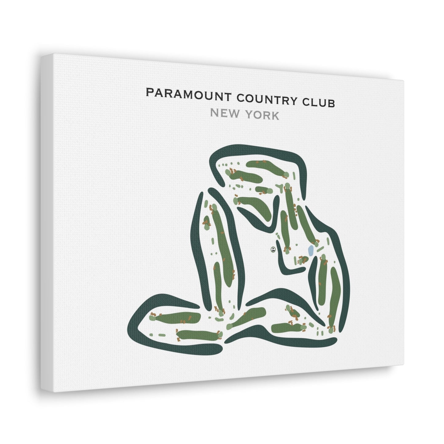 Paramount Country Club, New York - Printed Golf Courses