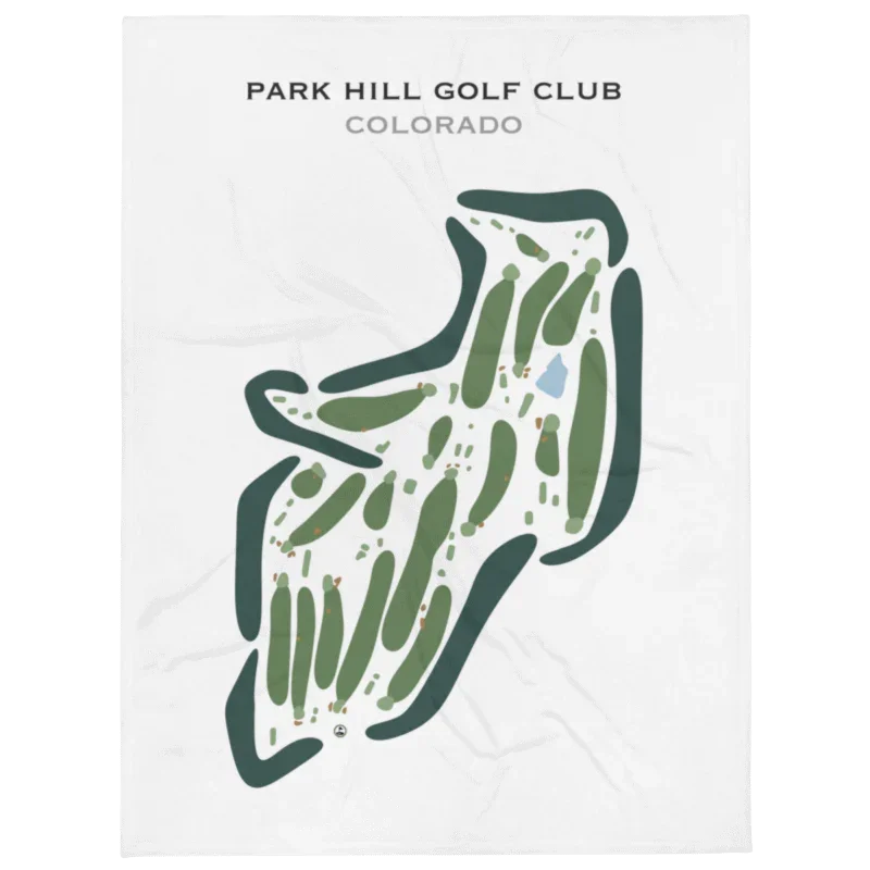 Park Hill Club, Colorado - Printed Golf Courses
