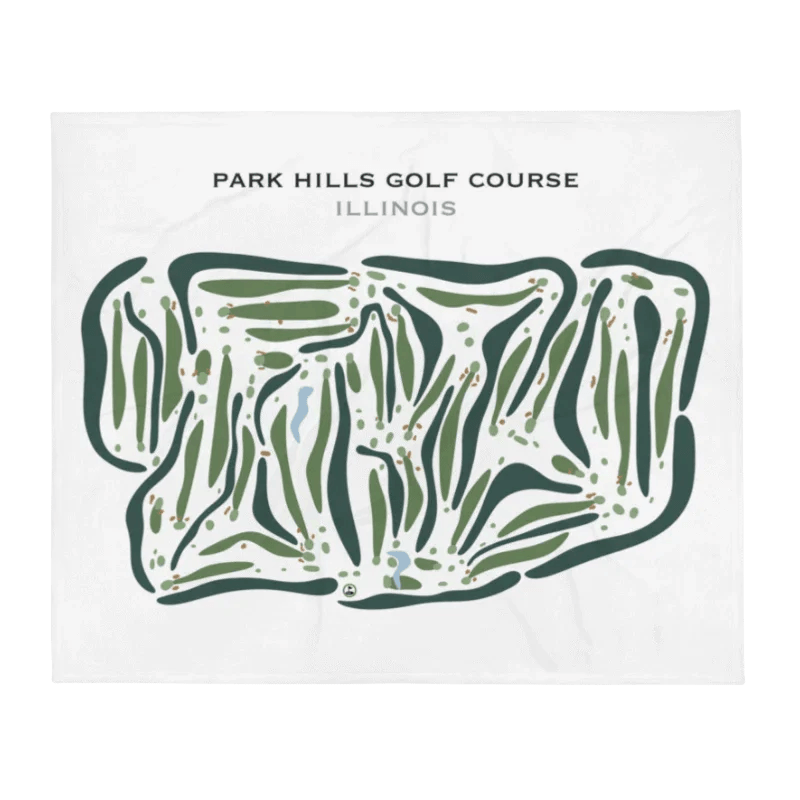 Park Hills Golf Course, Illinois - Printed Golf Courses
