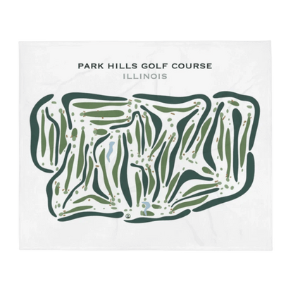 Park Hills Golf Course, Illinois - Printed Golf Courses