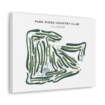 Park Ridge Country Club, Illinois - Printed Golf Courses