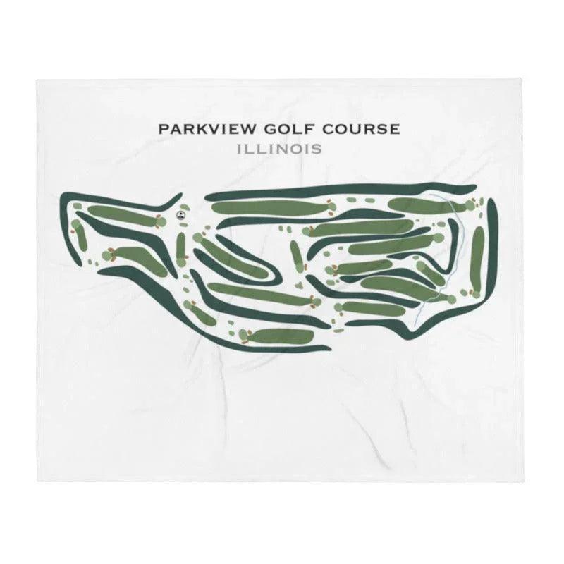 Parkview Golf Course, Illinois - Printed Golf Course