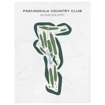 Pascagoula Country Club, Mississippi - Printed Golf Courses