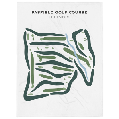 Pasfield Golf Course, Illinois - Printed Golf Courses