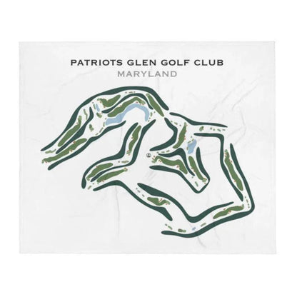Patriots Glen Golf Club, Maryland - Printed Golf Courses