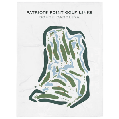 Patriots Point Links, South Carolina - Printed Golf Courses