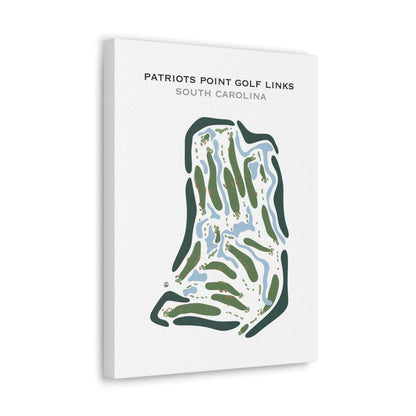 Patriots Point Links, South Carolina - Printed Golf Courses