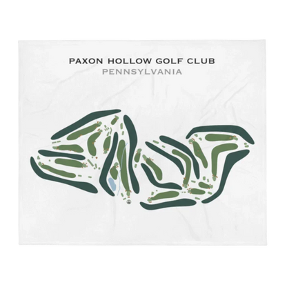 Paxon Hollow Golf Club, Pennsylvania - Printed Golf Courses