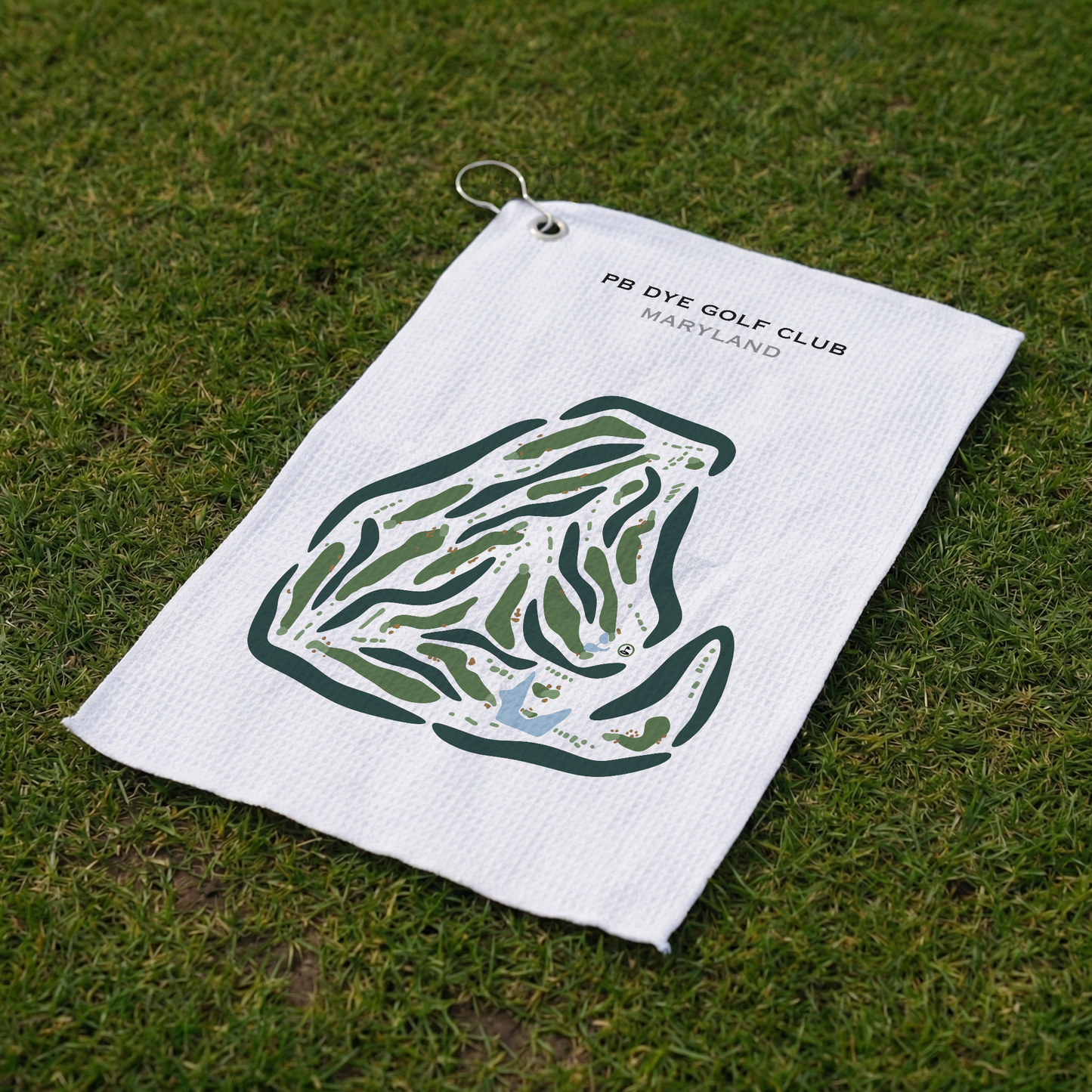PB Dye Golf Club, Maryland - Printed Golf Courses